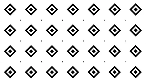 Shape pattern black white background Stock Footage 170945208