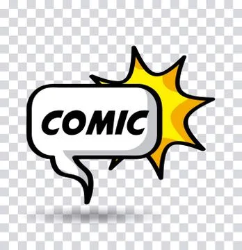 Shape pop art comics Stock Illustration