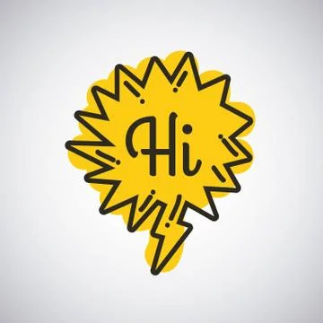 Shape pop art comics Stock Illustration