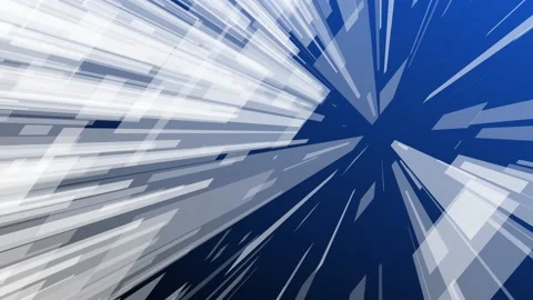 Shape rectangle lines transformation, digital futuristic lines concept Stock Footage 159781864