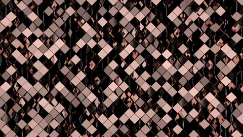 Shape rhombs in motion. Abstract geometric motion background. Stock Footage 117481478