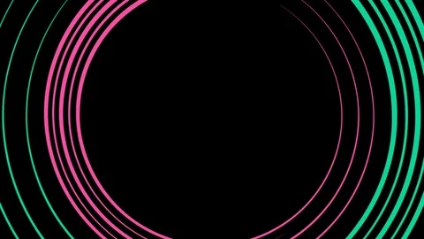 Shape rotates and increases in size, covers the background and disappears. Stock Footage 116608831