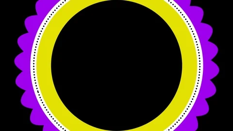 Shape rotates and increases in size, covers the background and disappears. Stock Footage 117031713