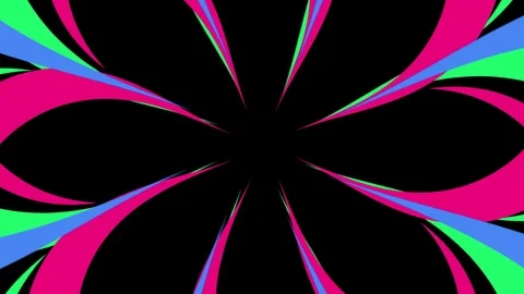 Shape rotates and increases in size, covers the background and disappears. Stock Footage 117157611