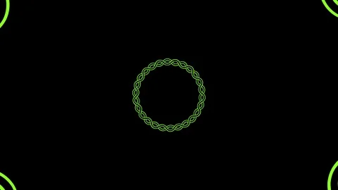 Shape rotates and increases in size, covers the background and disappears. Stock Footage 118693487