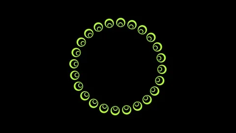 Shape rotates and increases in size, covers the background and disappears. Stock Footage 119355948