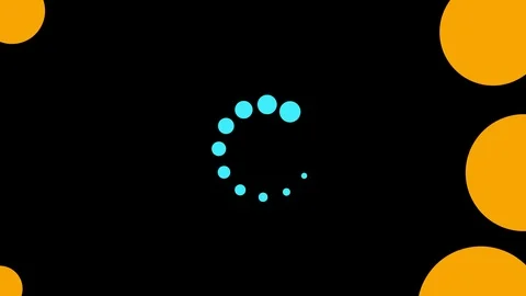 Shape rotates and increases in size, covers the background and disappears. Video stock 119356002