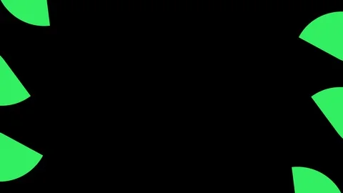 Shape rotates and increases in size, covers the background and disappears. Stock Footage 119758181