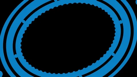 Shape rotates and increases in size, covers the background and disappears. Stock Footage 119758215