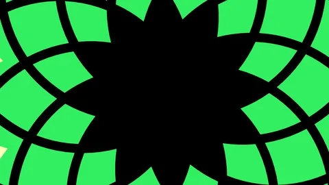 Shape rotates and increases in size, covers the background and disappears. Stock Footage 120004774