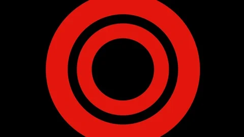 Shape rotates and increases in size, covers the background and disappears. Stock Footage 121403915