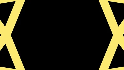 Shape rotates and increases in size, covers the background and disappears. Stock Footage 123488613