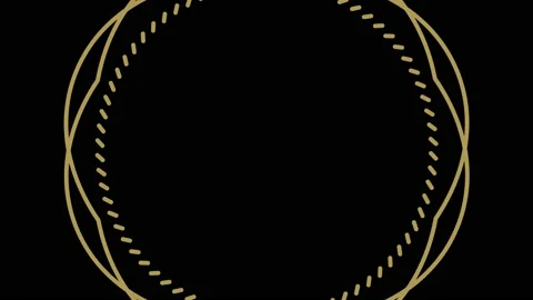 Shape rotates and increases in size, covers the background and disappears. Stock Footage 131914386