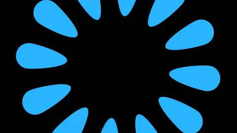 Shape rotates and increases in size, covers the background and disappears. Stock Footage 131914583