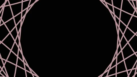 Shape rotates and increases in size, covers the background and disappears. Stock Footage 131915119