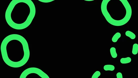 Shape rotates and increases in size, covers the background and disappears. Stock Footage 132545472