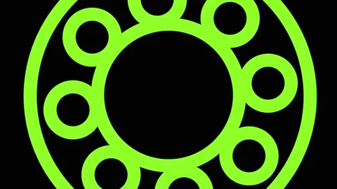 Shape rotates and increases in size, covers the background and disappears. Stock Footage 133714409