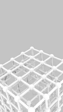 The shape structure of nanotechnology,Nanotechnology of the future,abstract.. Stock Illustration