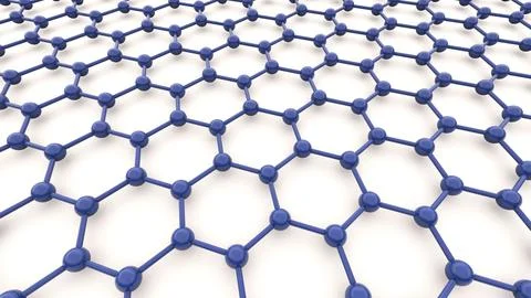 The shape structure of nanotechnology,Nanotechnology of the future,abstract.. Foto stock