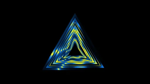 Shape Triangle 3 Video stock 293931908