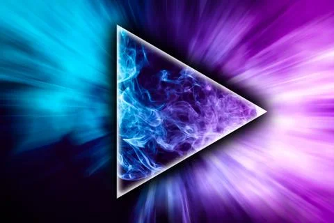 In the shape of a triangle Stock Photos