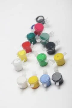 The shape of watercolors Stock Photos