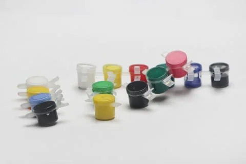 The shape of watercolors Stock Photos