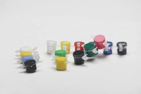 The shape of watercolors Stock Photos