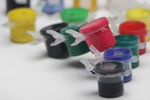 The shape of watercolors Stock Photos