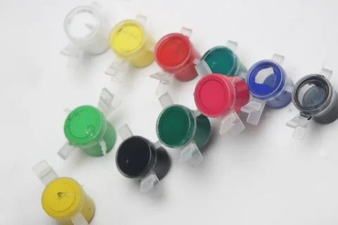 The shape of watercolors Stock Photos
