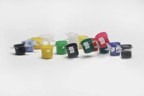 The shape of watercolors Stock Photos