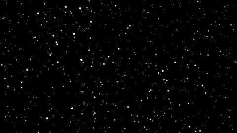 Shaped Glitter Confetti on Black Background Vídeos de archivo 336556237