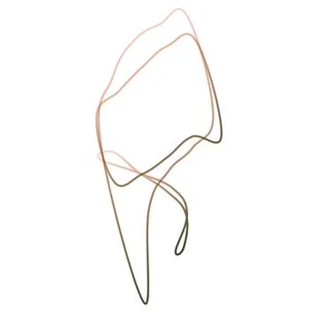 Shapes of a background Illustrazione stock