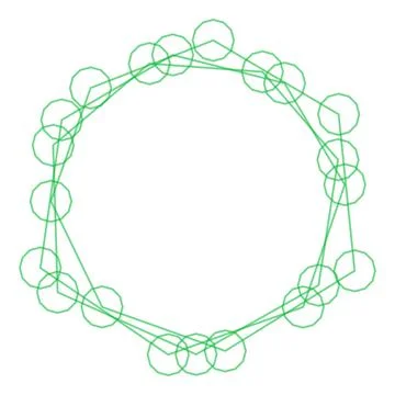 Shapes of a background Stock Illustration