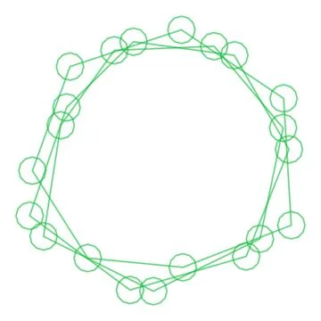 Shapes of a background Stock Illustration