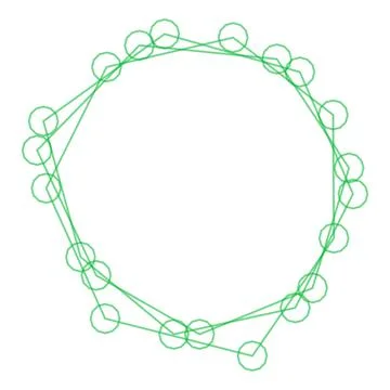 Shapes of a background Stock Illustration