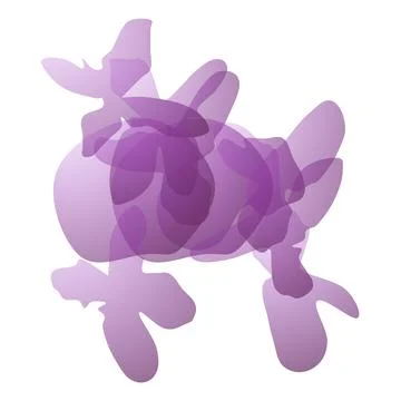 Shapes of a background Stock Illustration