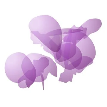 Shapes of a background Stock Illustration