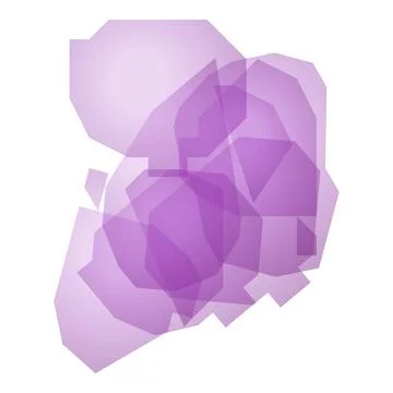 Shapes of a background Illustrazione stock