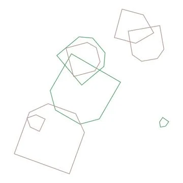 Shapes of a background Stock Illustration