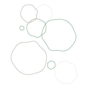 Shapes of a background Stock Illustration