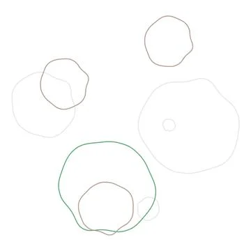 Shapes of a background Stock Illustration