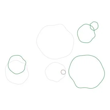 Shapes of a background Stock Illustration