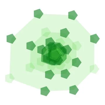 Shapes of a background Illustrazione stock