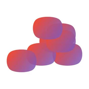 Shapes of a background Stock Illustration