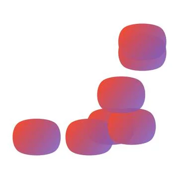 Shapes of a background Stock Illustration