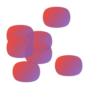 Shapes of a background Stock Illustration