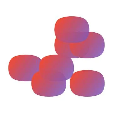 Shapes of a background Stock Illustration