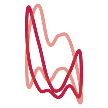 Shapes of a background Illustrazione stock