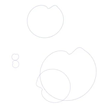 Shapes of a background Stock Illustration